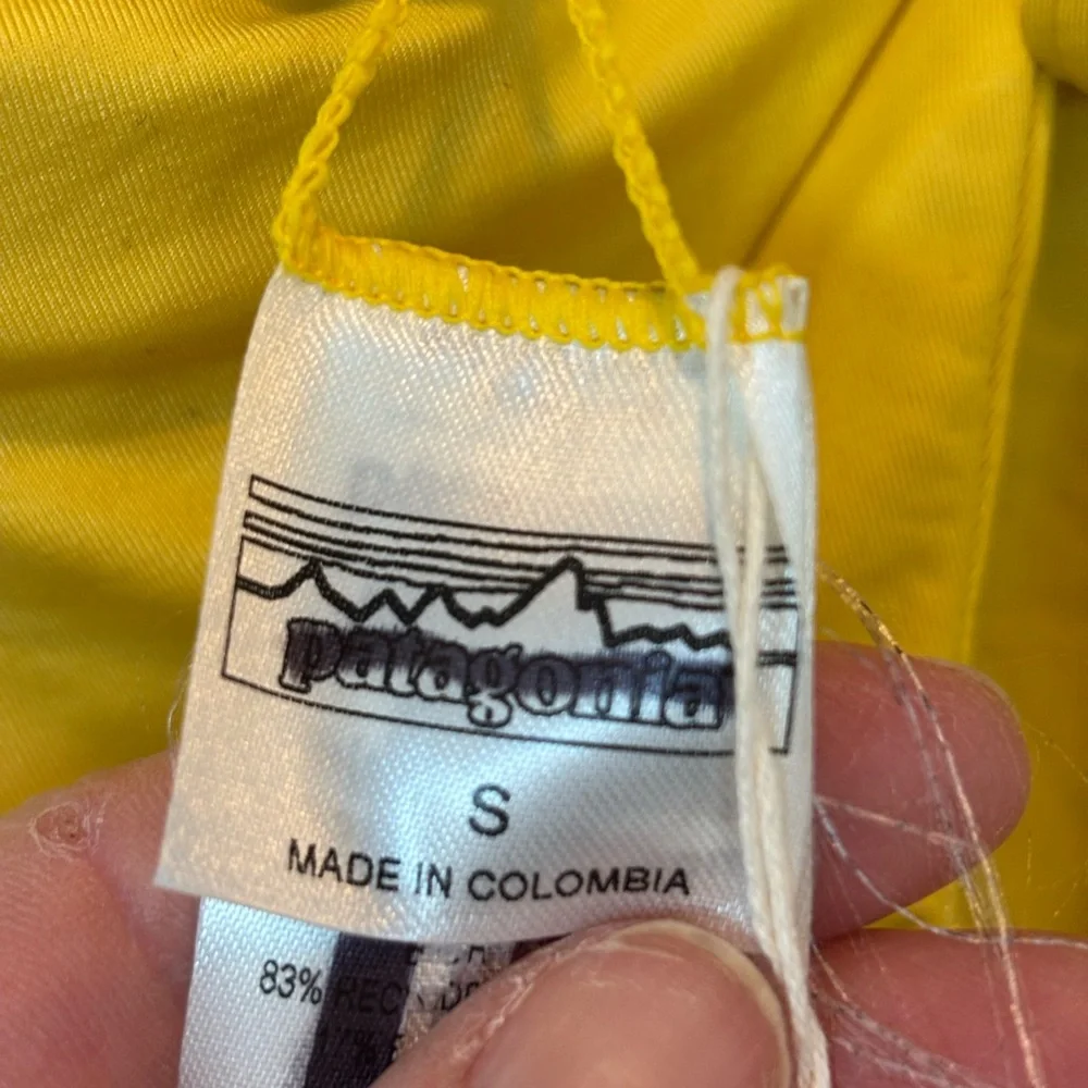 NWT Patagonia Yellow Reversible Swimwear Small - Picture 6 of 7